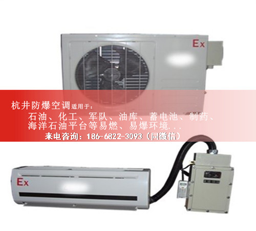 乙烷倉庫防爆空調(diào)機案例圖